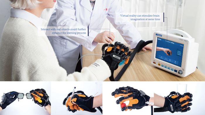 task-oriented training of syrebo soft robotic gloves
